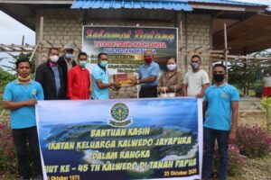 Kalwedo Jayapura Berbagi Kasih di HUT ke- 45 Tahun