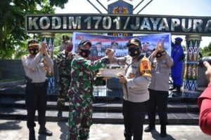HUT TNI Ke-75, Kapolresta Berikan Suprise