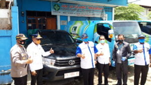 PDAM Jayapura Serahkan 1 Unit Mobil Operasional Kepada Polresta Jayapura Kota