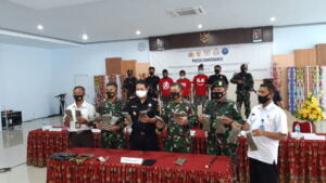 Tim Gabungan KPBBC Amankan 4 Pelaku Pembawa Ganja