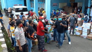 Peduli Korban Kebakaran, IPMTP Berikan Bantuan Sembako
