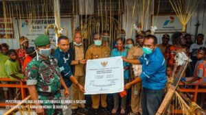 Pertamina Resmikan Tiga Titik BBM Satu Harga di Kabupaten Asmat