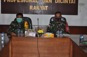 Tim Wasev Mabesad TMMD 109, Lakukan Kunker Ke Kodim 1711/BVD