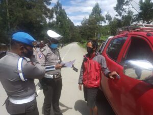 Polres Lanny Jaya Gelar Operasi Zebra Matoa 2020