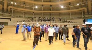 Tinjau Venue Istora Papua Bangkit, Gubernur Tegaskan PON XX 2021 Pasti Jadi