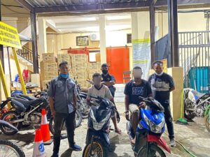 Tim Charli Polresta Jayapura Kota Amankan Dua Pelaku Curanmor