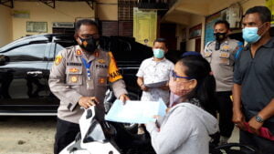Polresta Jayapura Kota Kembalikan 12 Unit Motor Kepada Para Pemilik