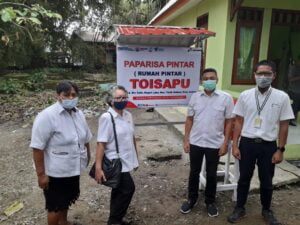Pertamina Lakukan Pendampingan Kepada Rumah Pintar Toisapu