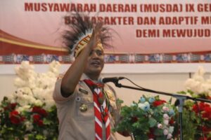 Kakwarnas : Kwarda Papua Konsisten Jaga Marwah Pramuka