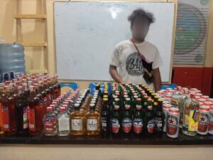 Polisi Tangkap Penjual Miras Ilegal di Jayapura Utara