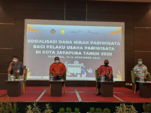 Pemkot Jayapura Dapat Dana Hibah Rp10 Milyar Dari Kemenparekraf, Bentar Mano : 70 % Untuk Pelaku Usaha, 30 % Dikelola Pemda