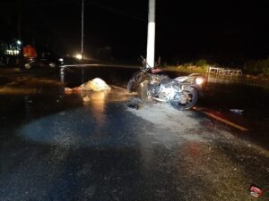 Tabrak Tiang Listrik, Pengendara Motor Meninggal di Tempat