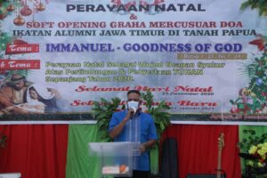 Kapolda Papua Hadiri Ibadah Natal dan Soft Opening Graha Mercusuar Doa