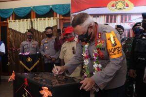 Kapolda Papua Resmikan Mako Polres Tolikara