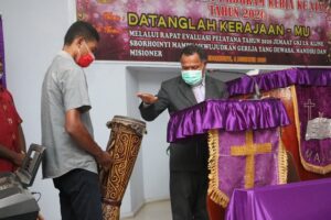 Jemaat GKI I.S Kijne Sborhoinyi Gelar Rapat Evaluasi Program Kerja Ke XIX