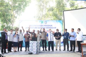 Wali Kota Jayapura Luncurkan Produk Air Mineral NanWani