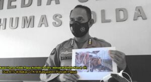 Polres Puncak Lakukan Penyelidikan Pembakaran Dua BTS