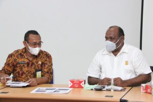 Komisi A DPRD Kota Jayapura Bahas Perda RTRW dan Sertifikat Gratis Dengan BPN