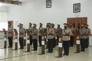 Kapolda Papua Pimpin Sertijab Dua Pejabat Utama dan Sembilan Kapolres Jajaran