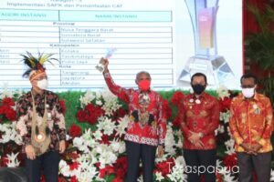 Kota Jayapura Raih Penghargaan BKN Award Kategori Implementasi SAPK