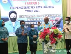 Buka Rapat Koordinasi , Wali Kota Jayapura Akui TP PKK Banyak Memberikan Kontribusi