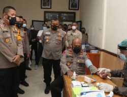 Kapolda Buka Kegiatan Pencanangan Vaksinisasi Bagi Personil Polda Papua
