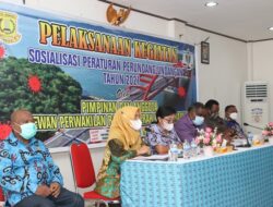 DPRD – Pemkota Jayapura Sosialisasikan Perda Normal Baru dan Adminduk di Jayapura Utara