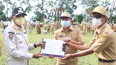 Pemkot Jayapura  Terima Penghargaan Dari 3 Kementrian