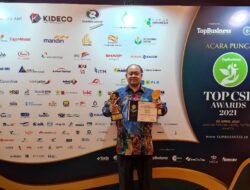 PDAM Jayapura Raih Dua Penghargaan di Ajang TOP CSR Awards 2021