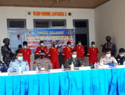 Lantamal X Gagalkan Penyeludupan Miras Dari PNG