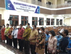 Benjamin Arisoi Resmi Dilantik Sebagai Ketua PS GMKI Jayapura