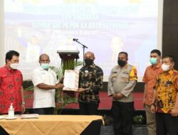 PB PON XX Serahkan Tugas Fungsi dan Anggaran ke Sub PB PON Kota Jayapura