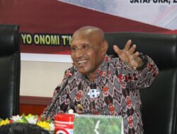 Wali Kota Jayapura Paparkan Kesiapan Kota Jayapura Sebagai Tuan Rumah PON XX dan PEPARNAS di Depan Tim Kantor Staf Presiden