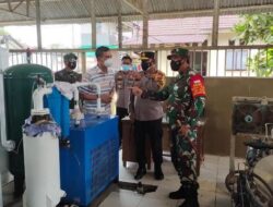 Pangdam XVIII/Kasuari Tinjau Perusahaan Produksi Oksigen di Manokwari