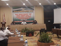 Komisi V DPR Papua Bahas Strategi Penanganan Covid Bersama Mitra Kerja