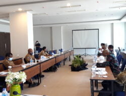 Komisi V DPRP Bersama Dinkes Papua Bahas Serapan Anggara Dimasa Pendemic