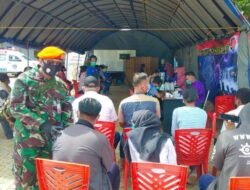 Kantor UPBU Mopah Merauke Bersama Lanud DMA dan KKP Gelar Gebyar Vaksinasi