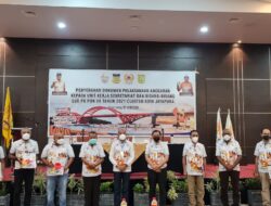 Sub PB PON XX Kota Jayapura Serahkan DPA Kepada Unit Kerja