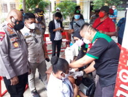 Kapolda Berharap Siswa Jadi Duta Vaksinasi di Tanah Papua