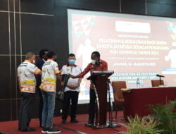 Jelang PON Bidang Sosek Berikan Sosialisasi Bagi UMKM di Kota Jayapura