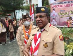 Bina Generasi Muda Papua Lewat Pramuka, Gubernur Papua Apresiasi Ny. Kristhina Mano