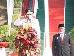 Di Tengah Pandemi, Pemkot Jayapura Gelar Upacara HUT RI ke – 76 Dengan Peserta Terbatas