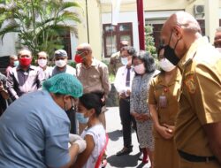 Wali Kota Jayapura Canangkan Vaksinasi Covid-19 Untuk Ibu Hamil, Ketua TP PKK Harap Ibu dan Anak Memiliki Antibodi