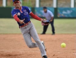 Laga Perdana Softball Putra, Sang Juara Bertahan Takluk Dari Juara Pra-PON
