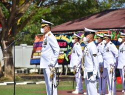 Lantamal XI Rayakan Hari Jadi ke-76 TNI AL Secara Sederhana dan Penuh Hikmat