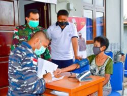 AKABRI 1998 (Nawahasta) di Merauke Gelar Serbuan Vaksinasi dan Baksos Nusantara