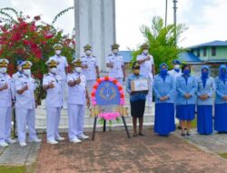 Ziarah Rombongan Sambut Hari Jadi ke-76 TNI AL