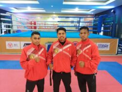 Langkah 2 Atlet Kick Boxing Maluku Terhenti di 8 Besar