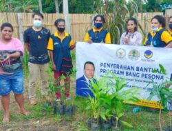 Sekolah Restorasi Salurkan Bantuan Bang Pesona KLHK Aspirasi Sulaeman Hamzah kepada OAP