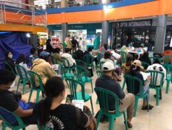 Polresta  Jayapura Kota Gelar Vaksin di Saga Mall